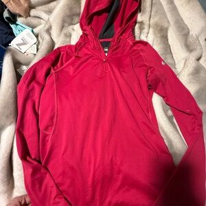 Medium Nike Compression 1/4 Zip with hood